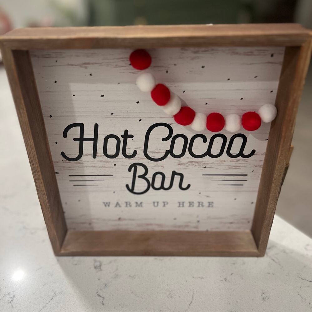 Cocoa Bar Decor